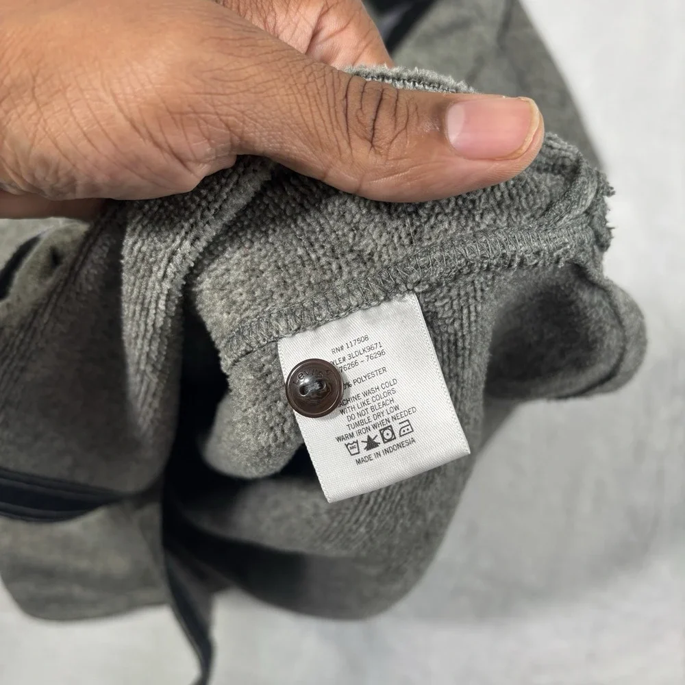 Levi's Shirt Jacket Shacket Gray Button Up Fleece Collared Men's Large - Picture 4 of 8